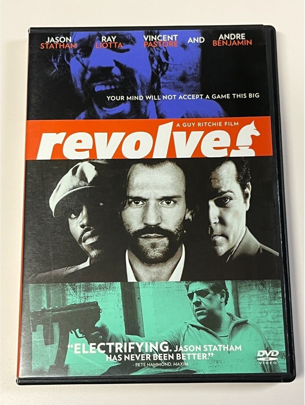 Revolver DVD Widescreen Jason Statham 2005 Action & Guy Ritchie